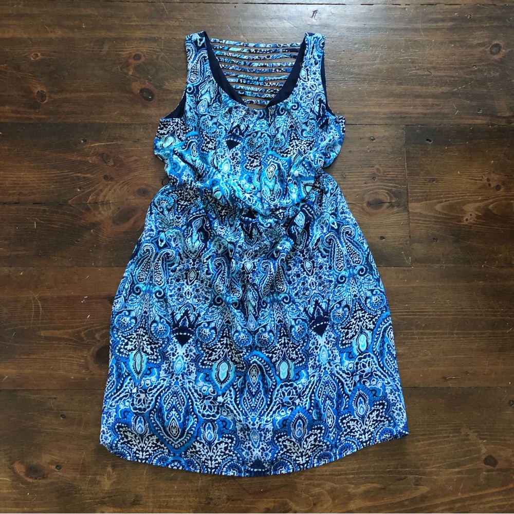ALYX Blue Paisley Dress Size 6